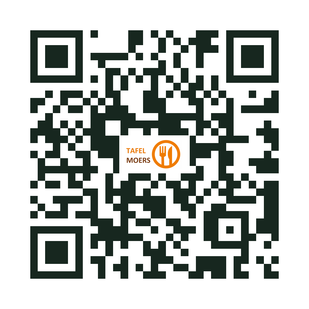 QR-Code für eine Spende per PayPal an die Moerser Tafel